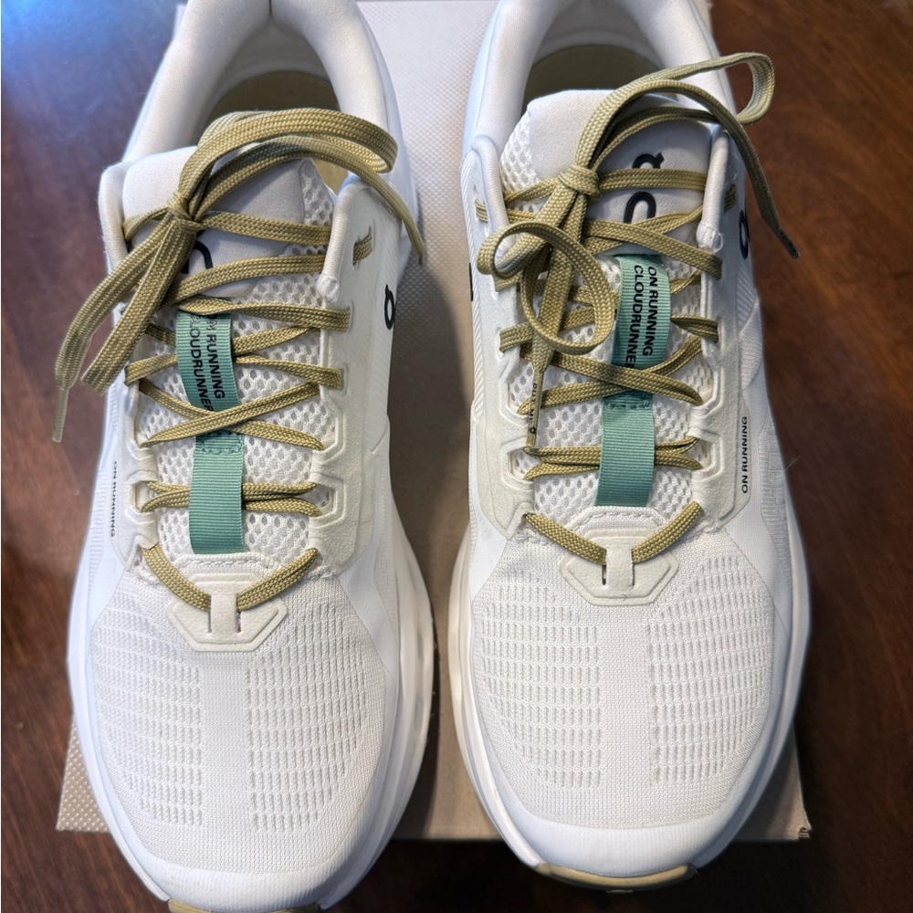 On Cloudrunner 2 White Sneakers - image 4